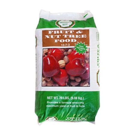 Arizonas Best Tree Food, 20 lb, Solid, 13-7-3 N-P-K Ratio AZB10101